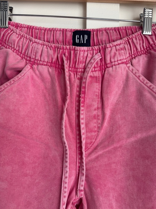 GAP Pants - GAP Pink Drawstring Washed Pull-On Pants